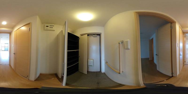 パノラマ画像玄関