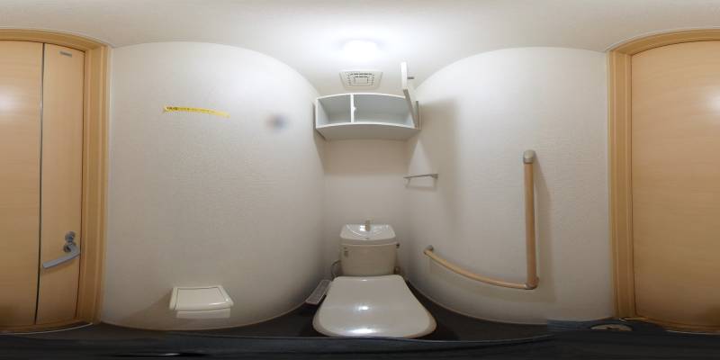 パノラマ画像トイレ
