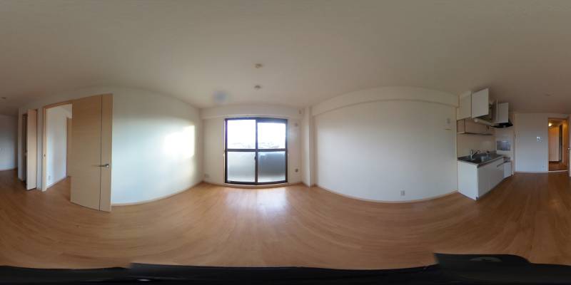 パノラマ画像リビング