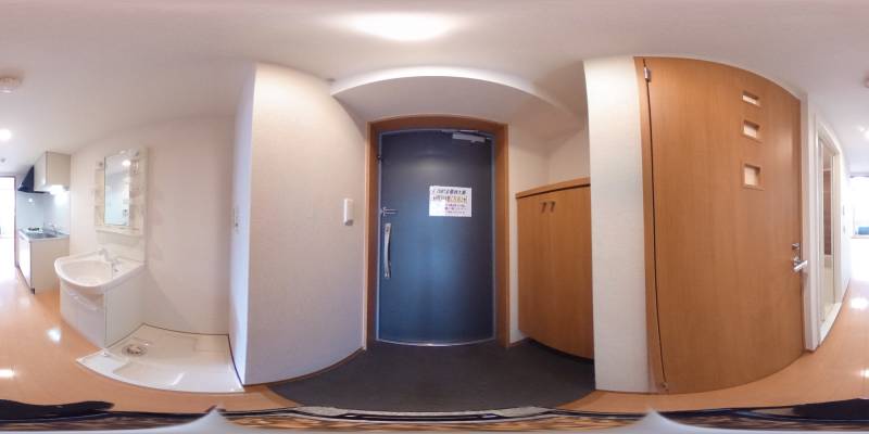 パノラマ画像玄関