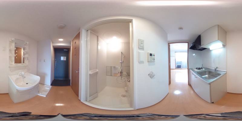 パノラマ画像キッチン