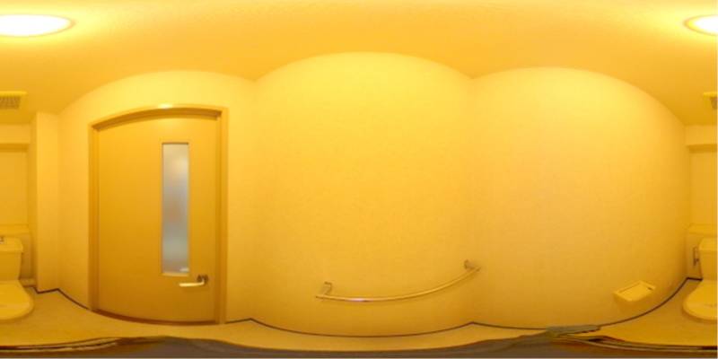 パノラマ画像トイレ