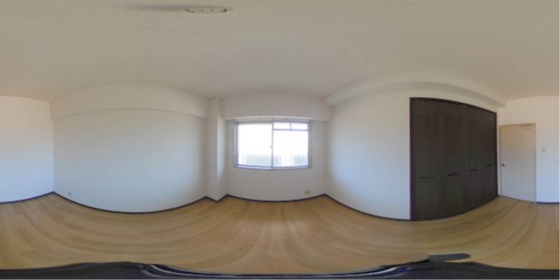 パノラマ画像洋室