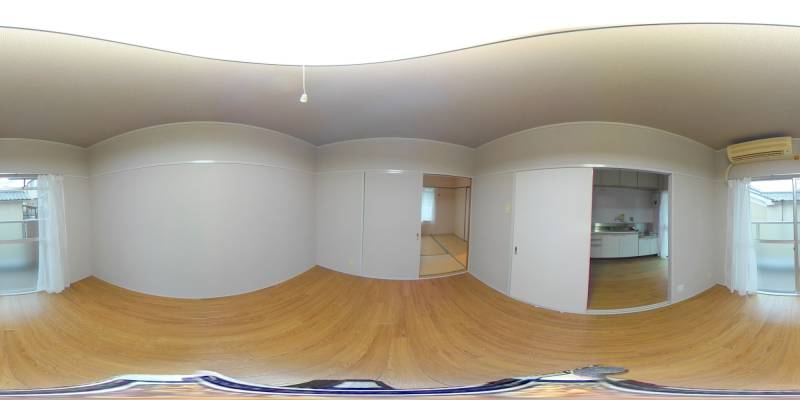 パノラマ画像洋室