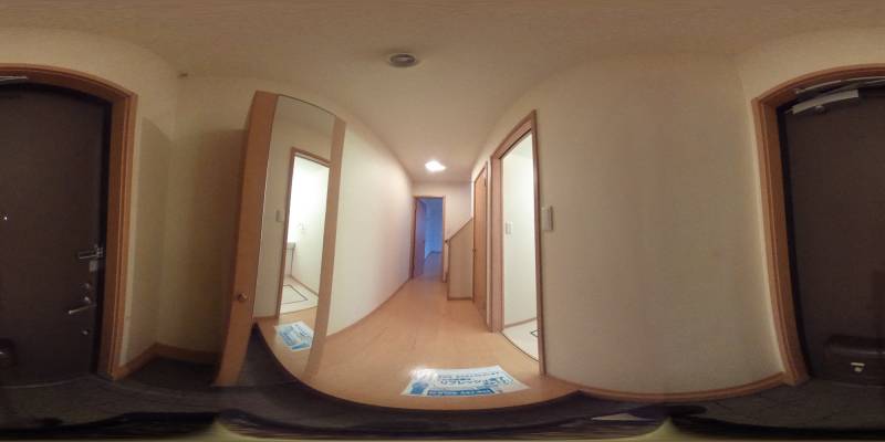 パノラマ画像玄関