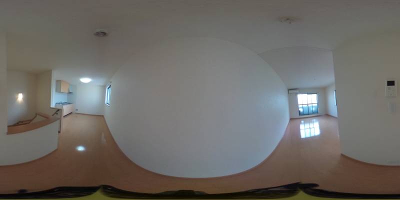 パノラマ画像リビング