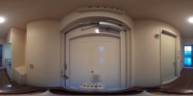 パノラマ画像玄関