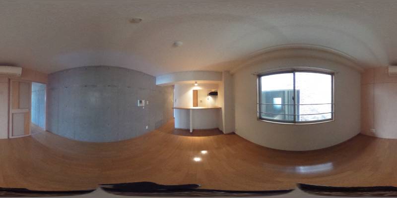 パノラマ画像リビング