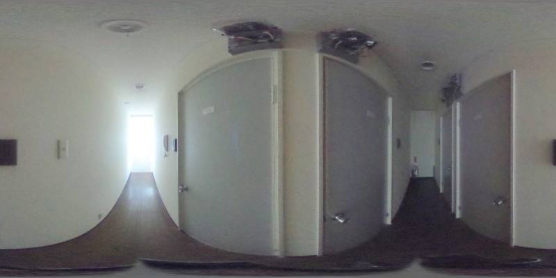 パノラマ画像玄関