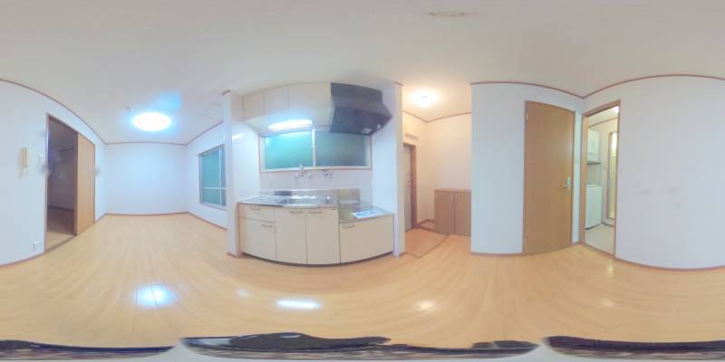 パノラマ画像キッチン