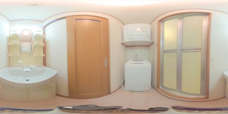 パノラマ画像洗面所