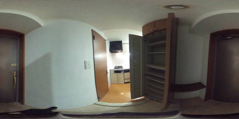 パノラマ画像玄関