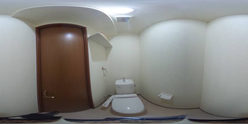 パノラマ画像トイレ