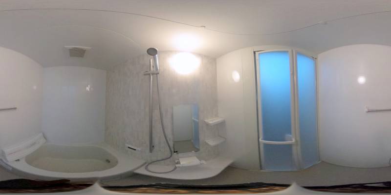 パノラマ画像バスルーム