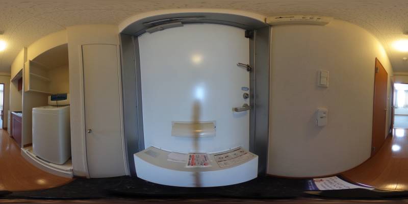 パノラマ画像玄関