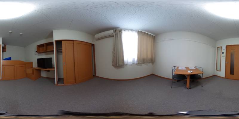 パノラマ画像洋室