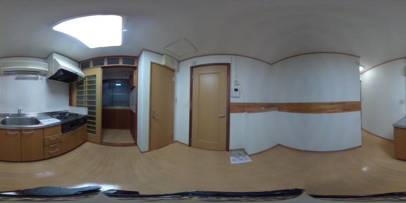 パノラマ画像リビング