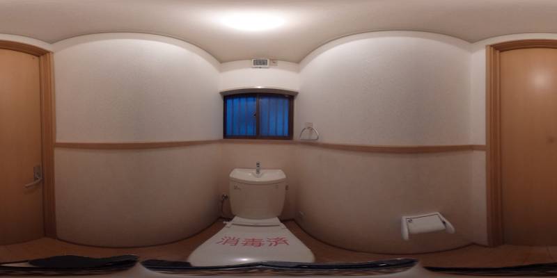 パノラマ画像トイレ