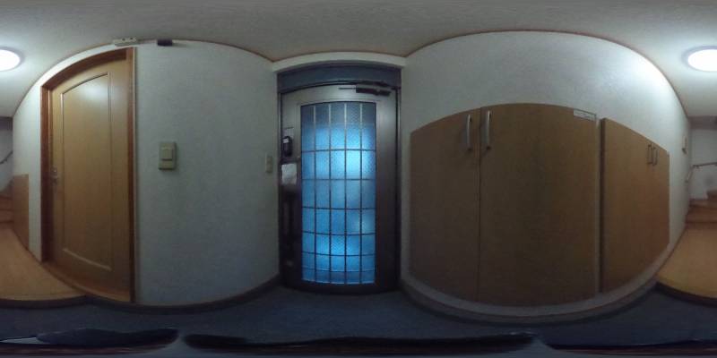 パノラマ画像玄関