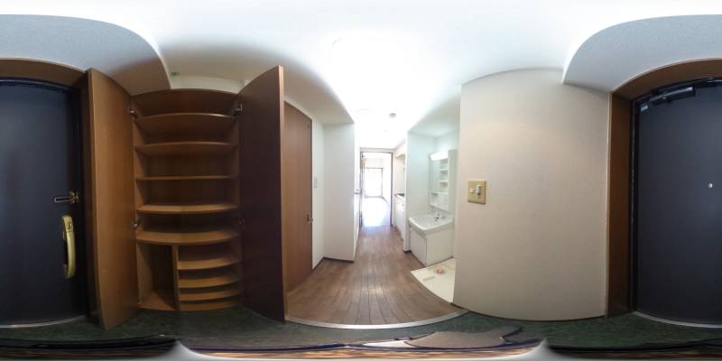 パノラマ画像玄関