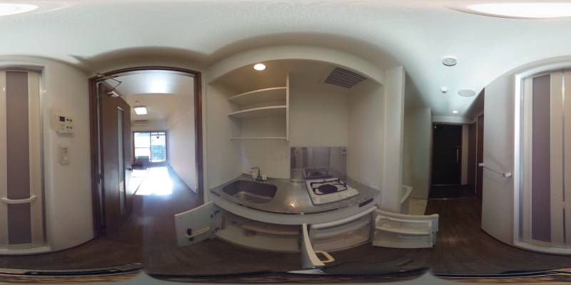 パノラマ画像キッチン