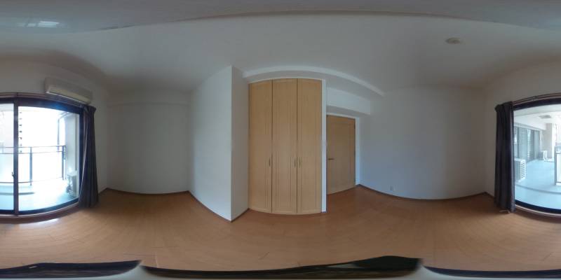 パノラマ画像洋室