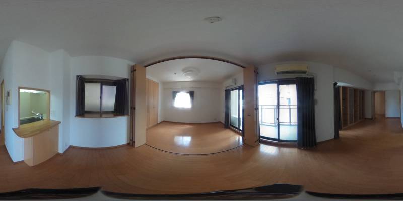 パノラマ画像洋室