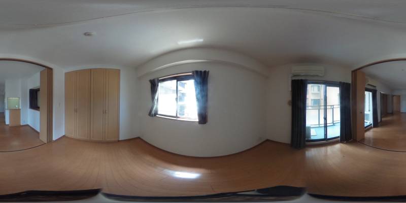 パノラマ画像洋室