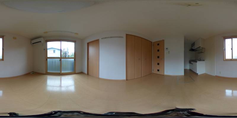 パノラマ画像リビング