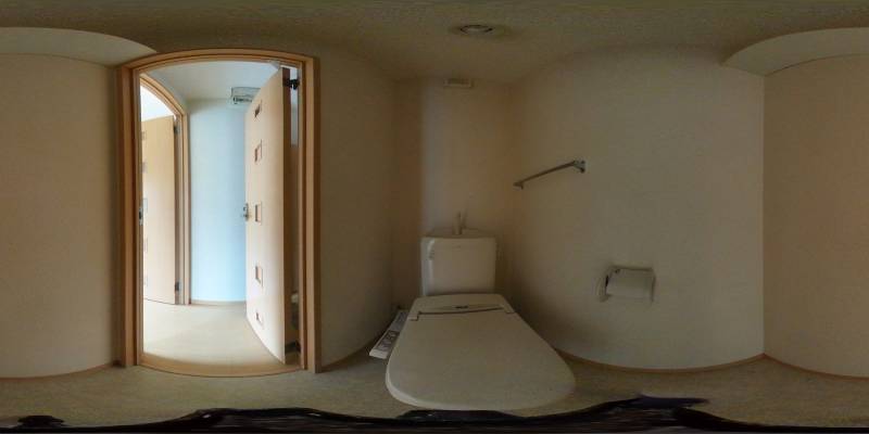 パノラマ画像トイレ