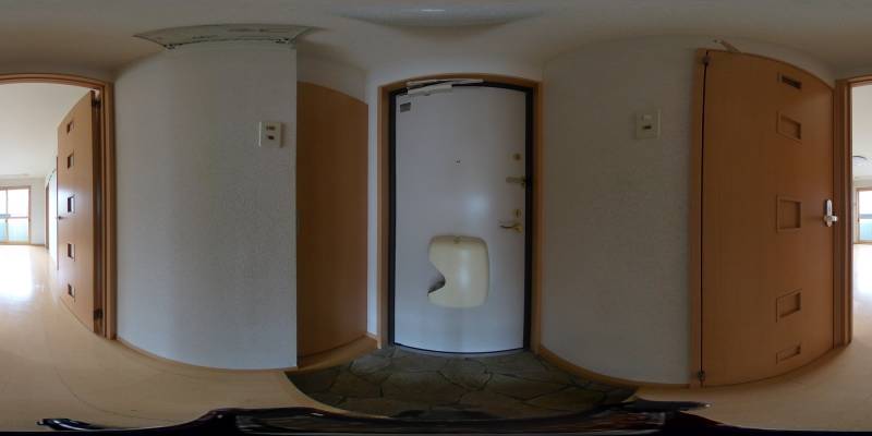 パノラマ画像玄関