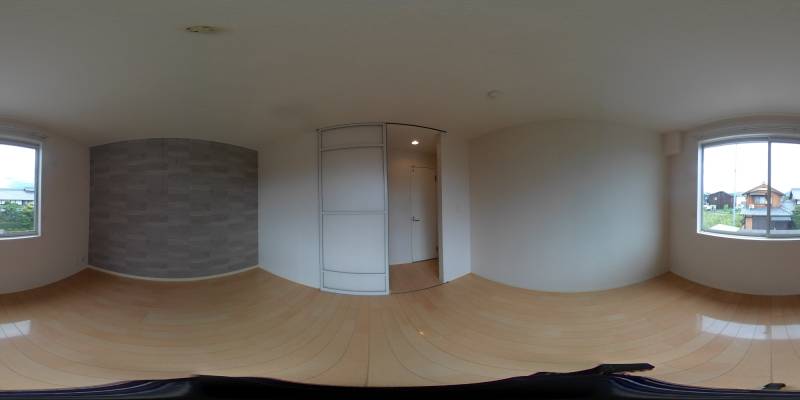 パノラマ画像洋室