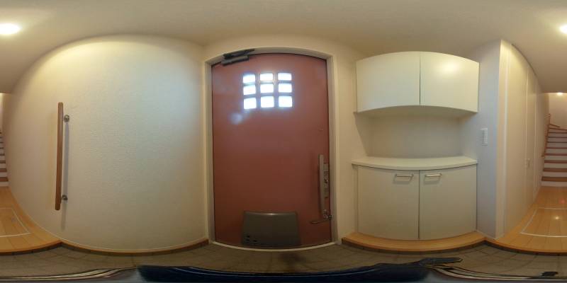 パノラマ画像玄関