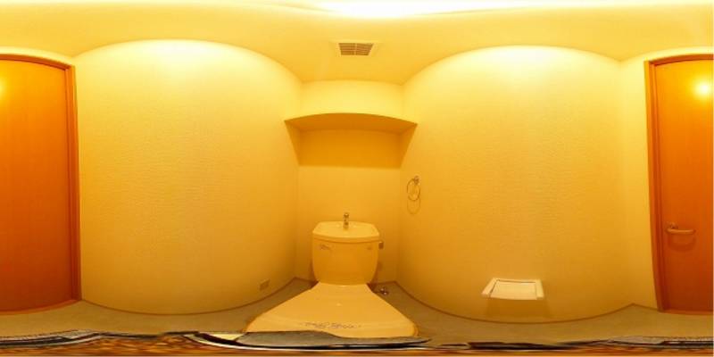 パノラマ画像トイレ