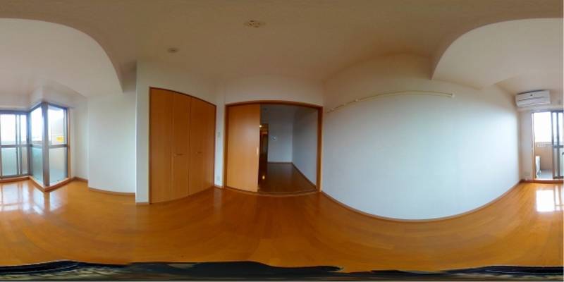 パノラマ画像洋室