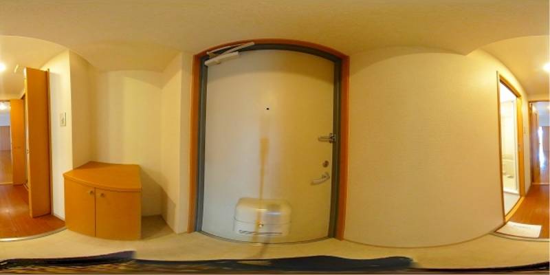 パノラマ画像玄関