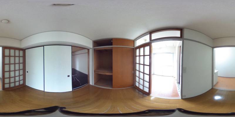 パノラマ画像洋室