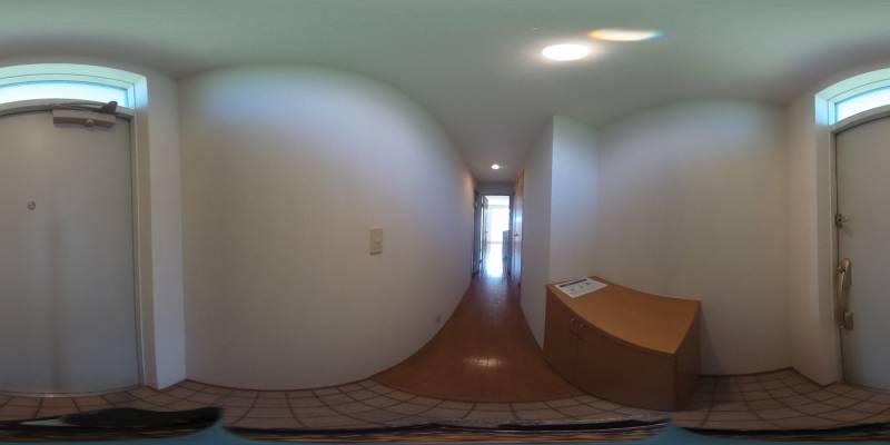 パノラマ画像玄関