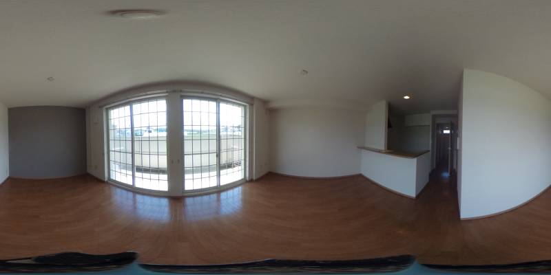 パノラマ画像リビング