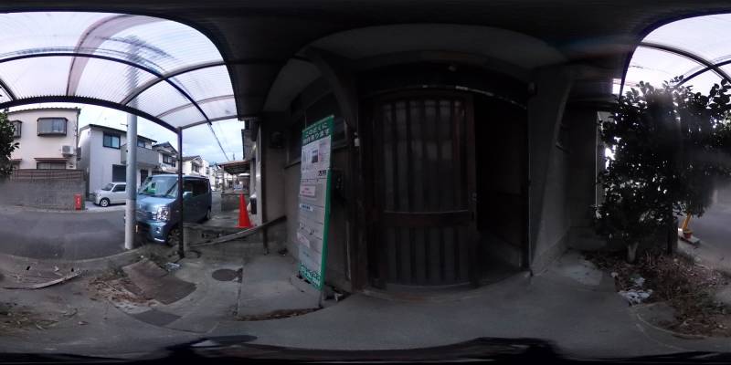 パノラマ画像玄関