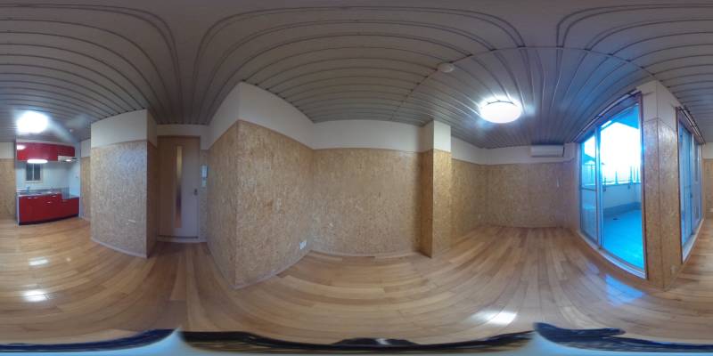 パノラマ画像洋室