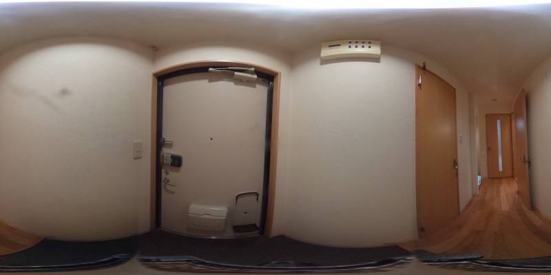 パノラマ画像玄関