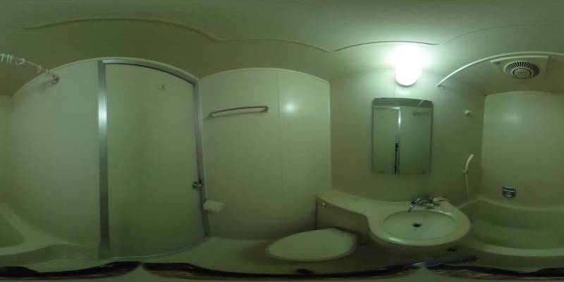 パノラマ画像バスルーム