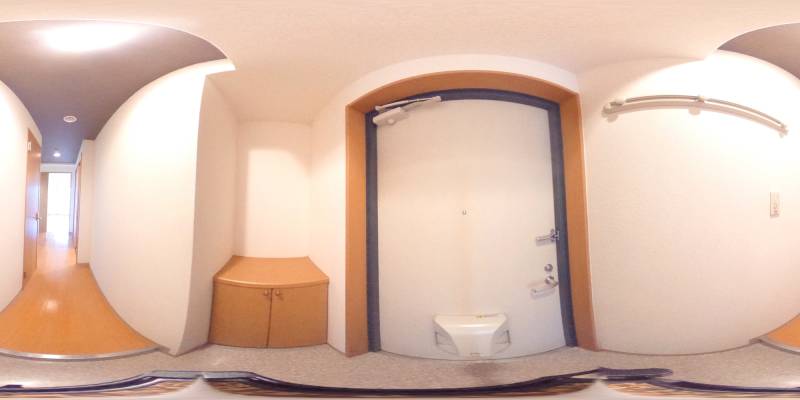 パノラマ画像玄関