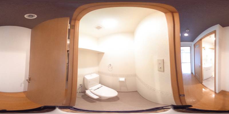 パノラマ画像トイレ