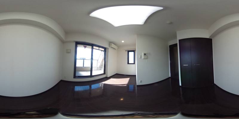 パノラマ画像洋室