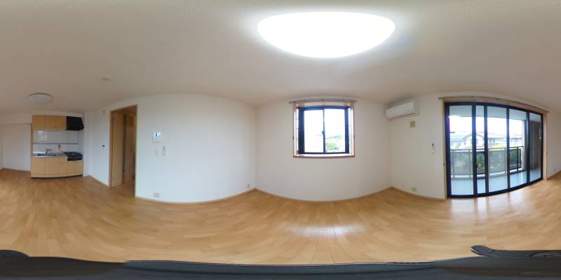 パノラマ画像リビング