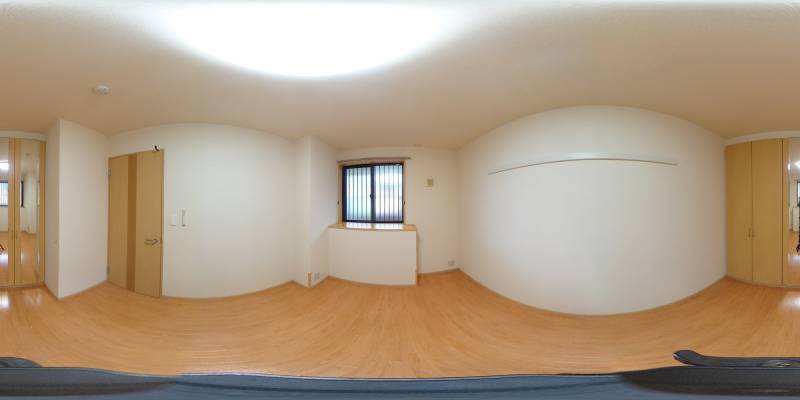 パノラマ画像洋室