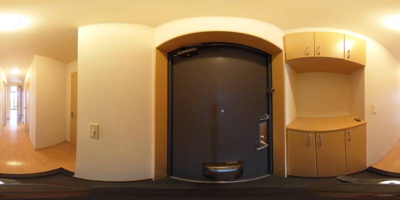 パノラマ画像玄関