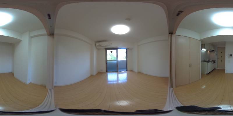 パノラマ画像洋室